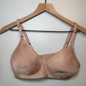 Wacoal Natural Comfort Full Figure Underwire Bra Beige Size 36C Smooth Seamless